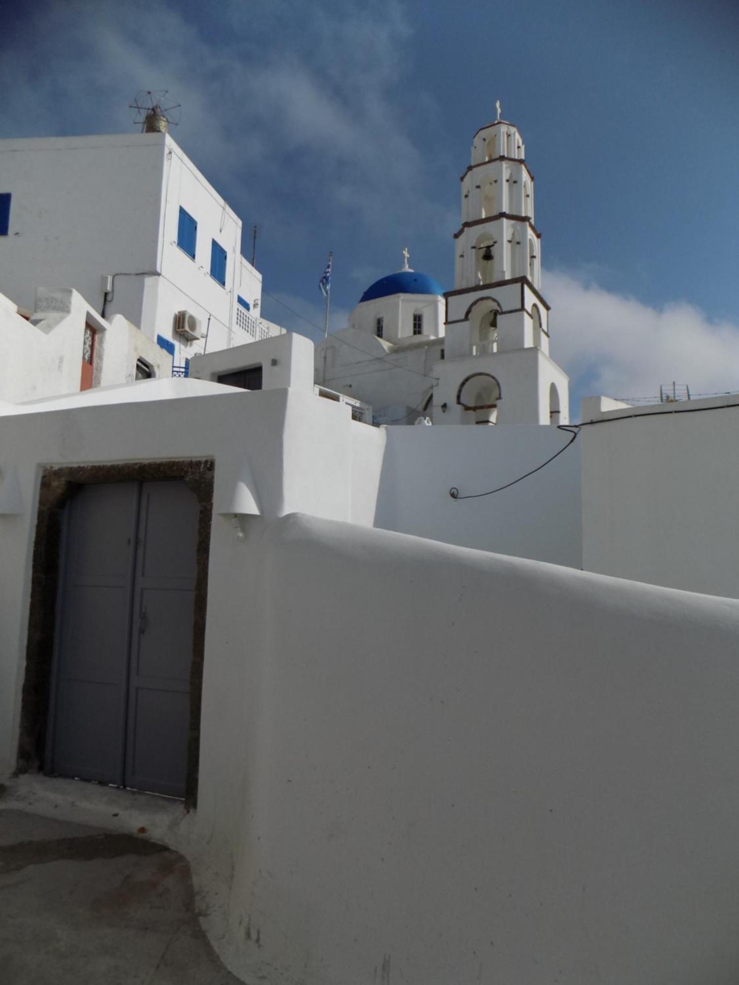 Imarkellis Santorini Pýrgos Exterior foto