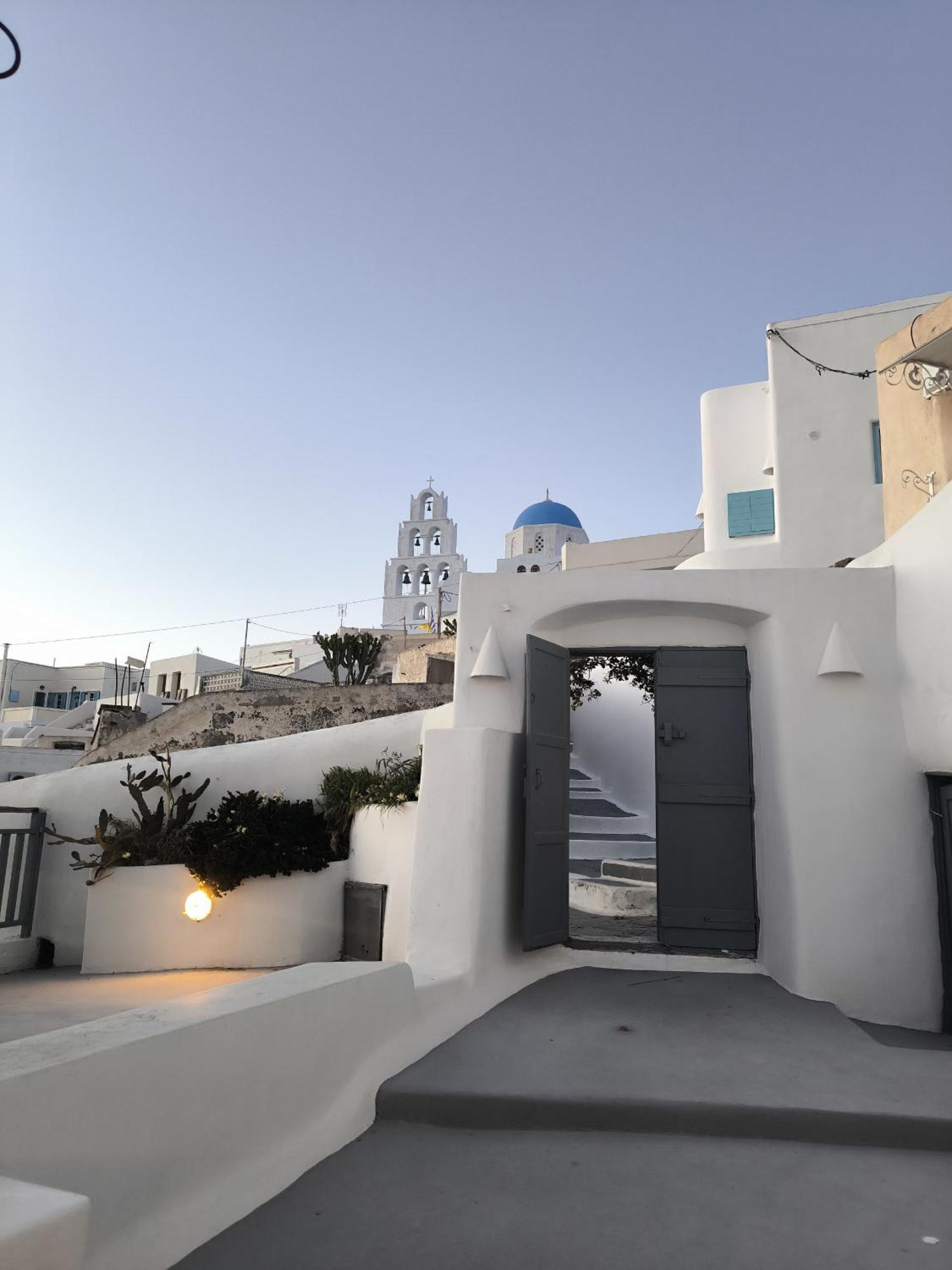 Imarkellis Santorini Pýrgos Exterior foto