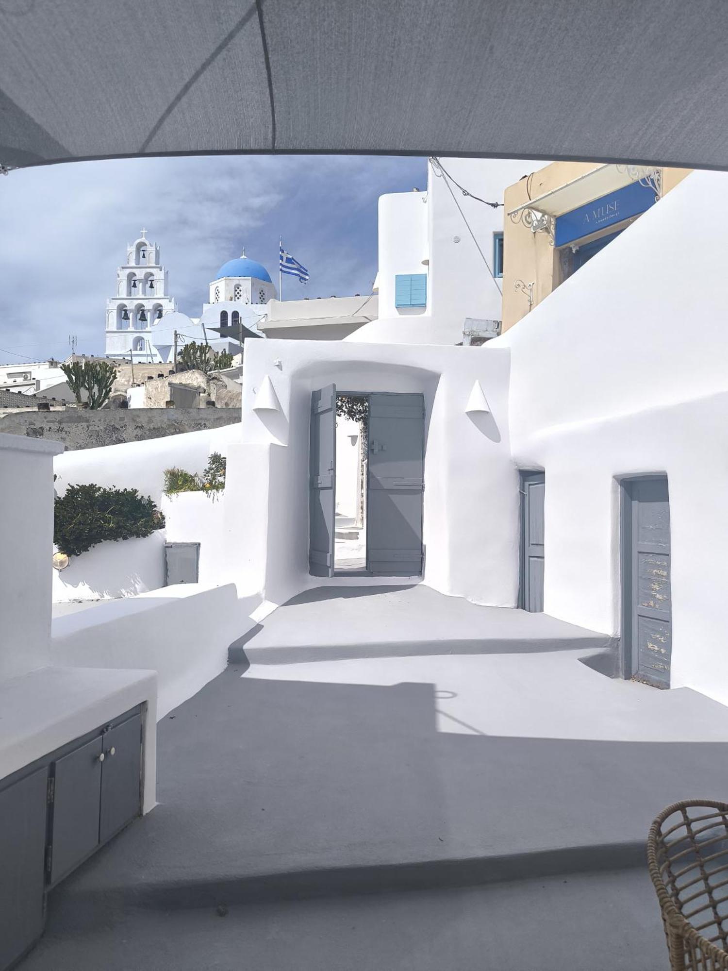 Imarkellis Santorini Pýrgos Exterior foto